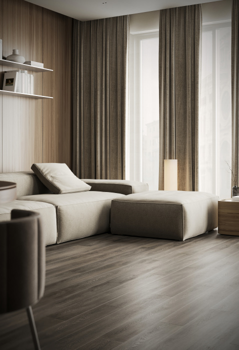 Кварцевый ламинат Fargo Bevel 50-6191-41 Дуб Бастион