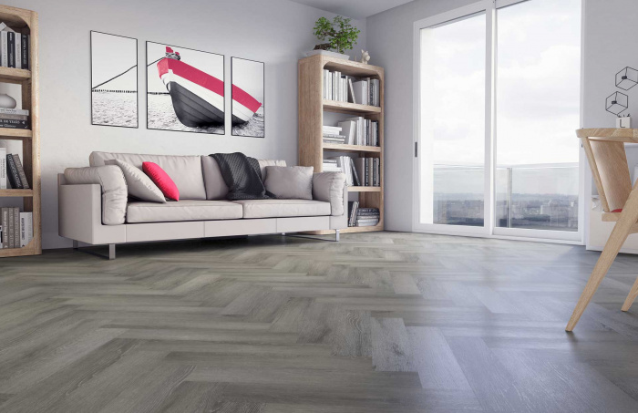 Кварцевый ламинат Fargo Parquet - Дуб Вулканический Пляж 33-2074-05